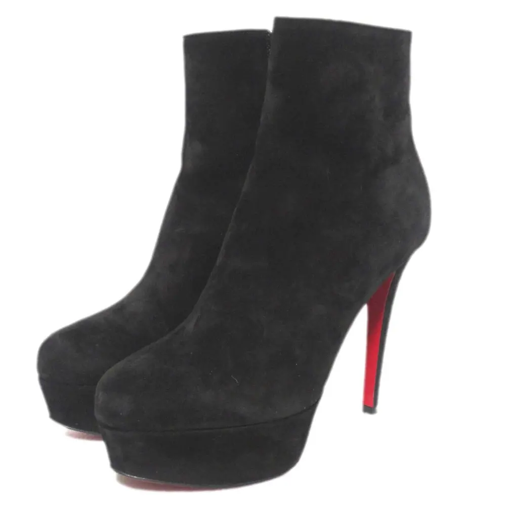 Christian Louboutin クリスチャンルブタン BIANCA BOOTY 120 ハイヒール ショートブーツ サイズ36.5 23.5cm相当 ブラック