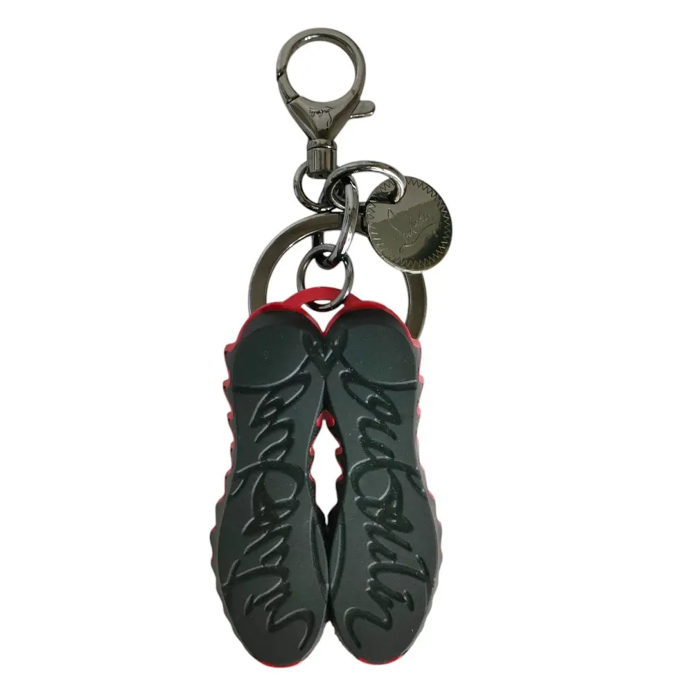 Christian Louboutin クリスチャンルブタン ソール キーリング キーホルダー 箱付き ブラック レッド
