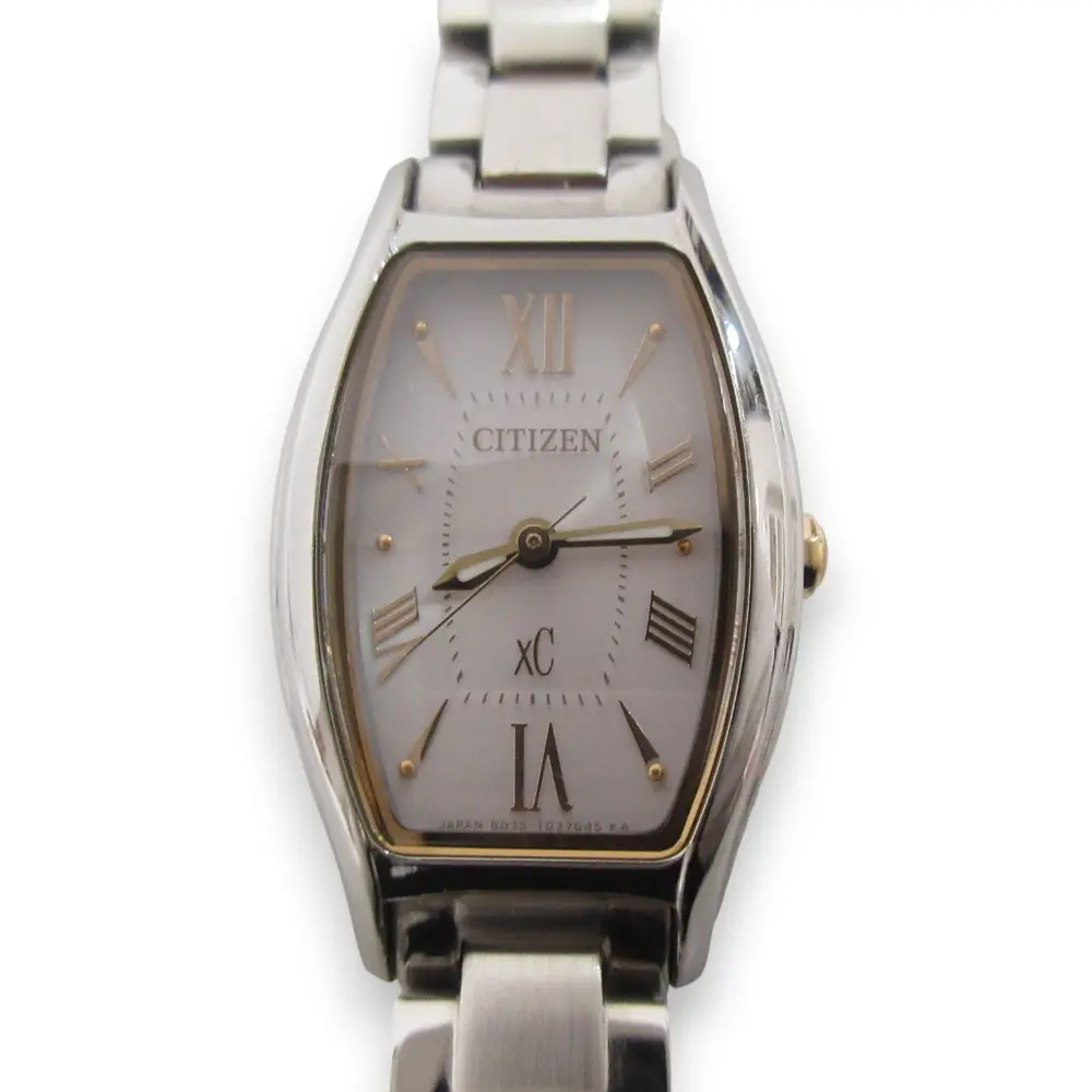 CITIZEN シチズン xC クロスシー エコドライブ レディース 腕時計 EW5544-51 ピンクゴールド×シルバー