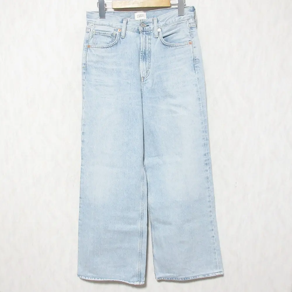 CITIZENS OF HUMANITY シチズンズオブヒューマニティー PALOMA BAGGY DENIM ワイドデニムパンツ 22030570001610 26 ライトブルー