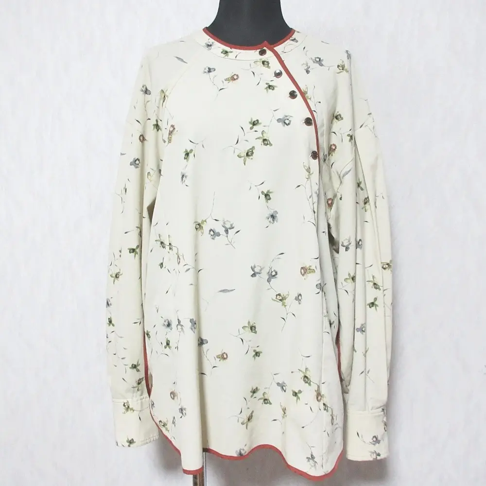 CLANE クラネ DRESS FLOWER TOPS フラワープリント ブラウス 11122-272 サイズ2 ベージュの買取実績【2025年9月買取】