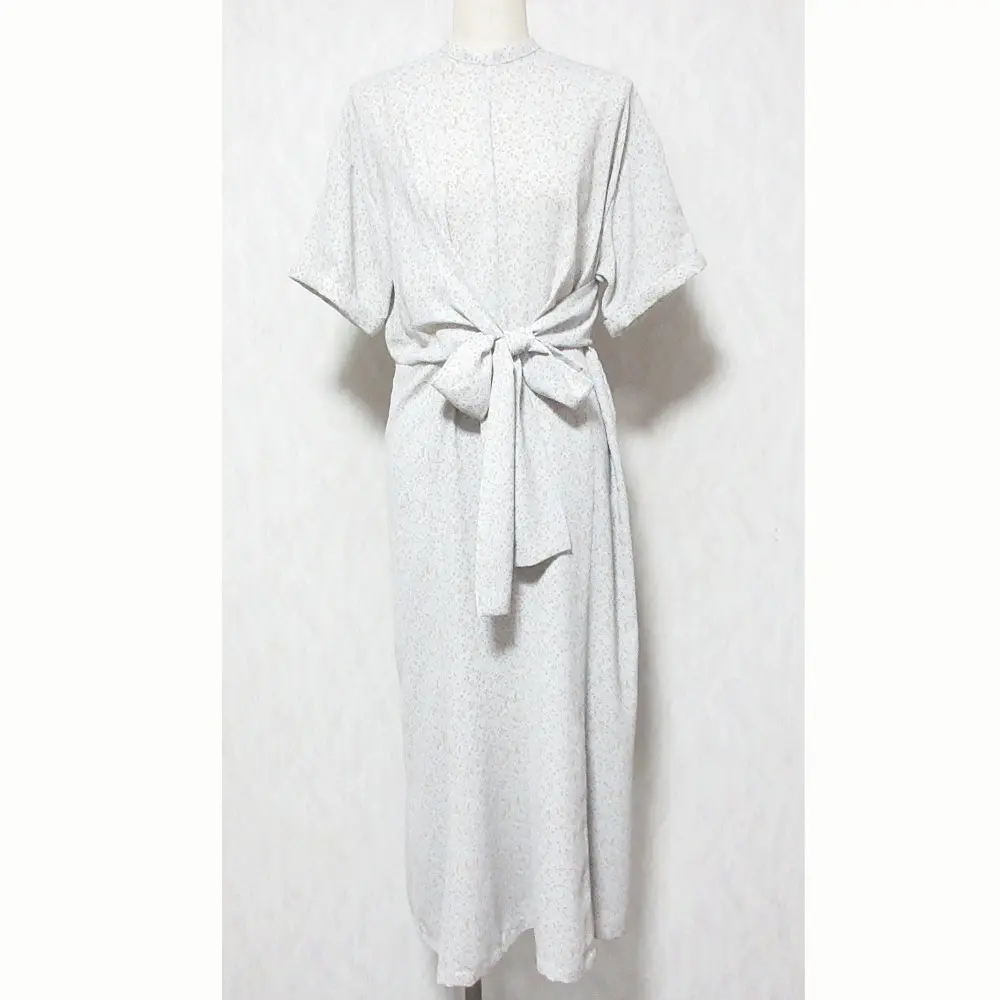 CLANE クラネ CIRCLE FLOWER ONE PIECE ワンピース 10112-5082 サイズ1 グレー系 ベージュ