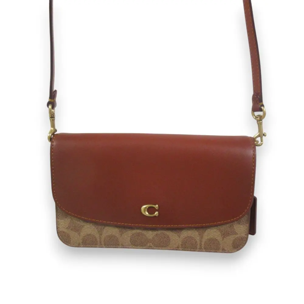 COACH コーチ ヘイデン シグネチャー レザー クロスボディバッグ ショルダーバッグ C5362 ブラウン