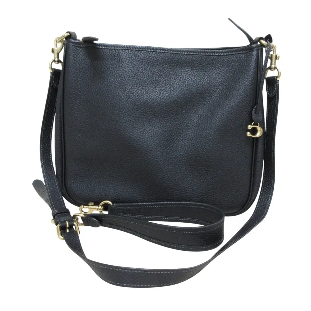 COACH コーチ ケリー レザー 2WAY ショルダー バッグ CC435 ブラック