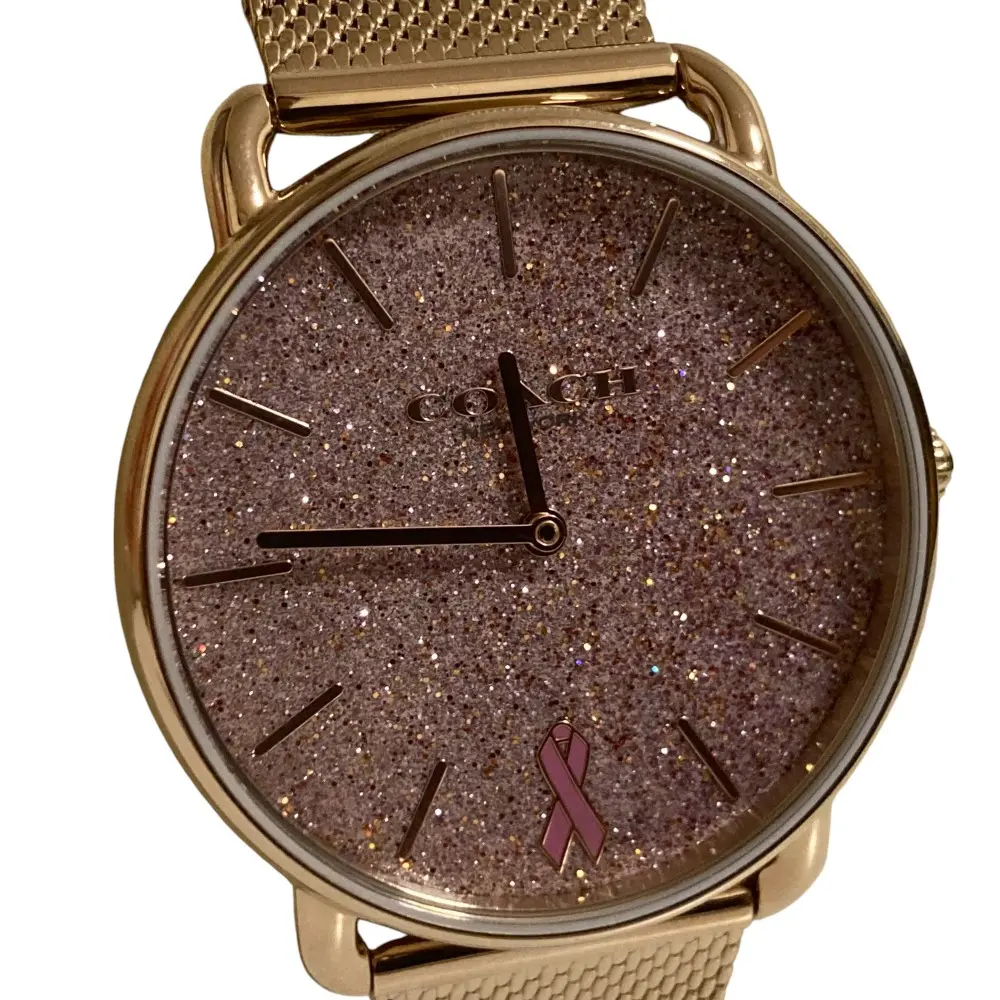 COACH コーチ ELLIOT エリオット 36mm ピンクリボン クォーツ アナログ 腕時計 ウォッチ 14504212 ピンク文字盤 ピンクゴールド