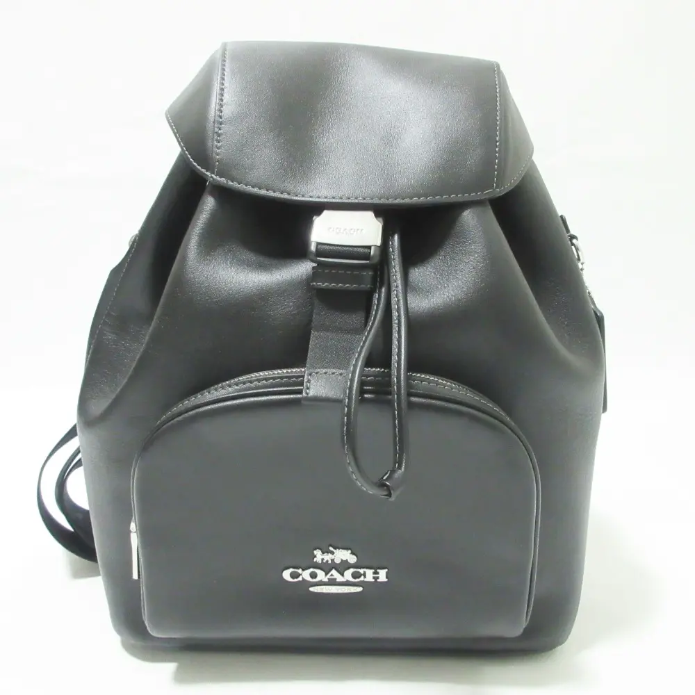 COACH コーチ レザー ペース ラージ バックパック リュック CT811 ブラック