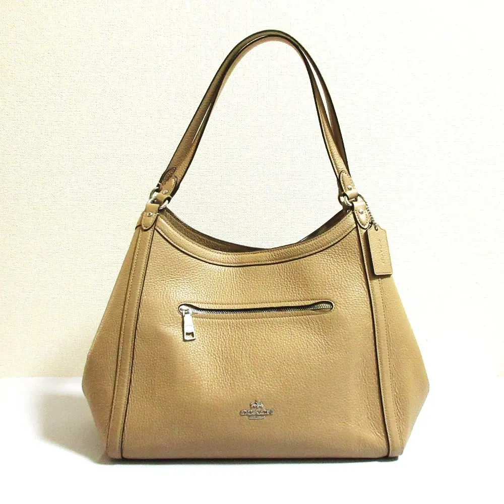 COACH コーチ クリスティ レザー ハンドバッグ ワンショルダーバッグ C6231 ベージュ