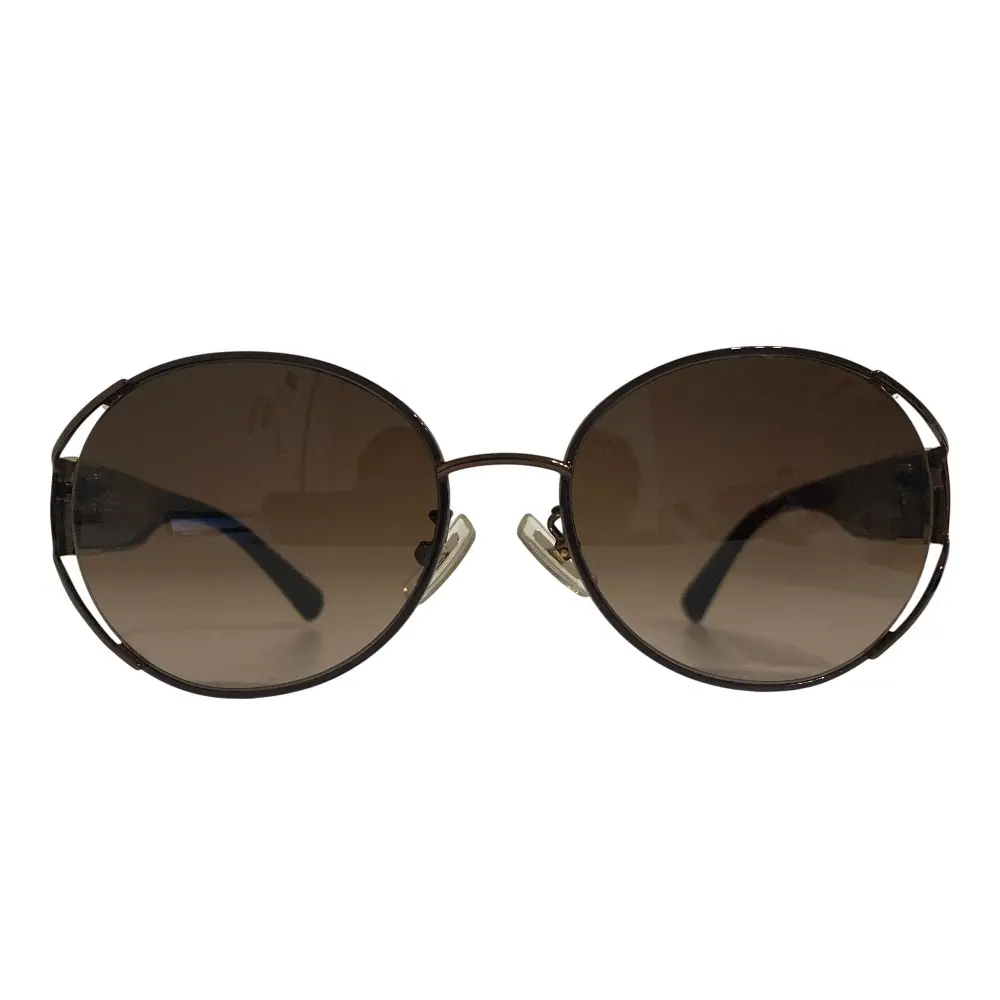 COACH コーチ メタルフレーム ラウンド サングラス 眼鏡 アイウェア S5019K 57□18-135 ブラウン