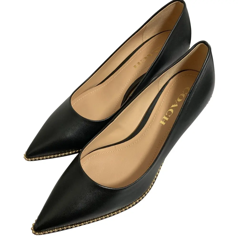 COACH コーチ ジャッキー ポインテッドトゥパンプス G5264 サイズ7C 23.5ｃｍ相当 ブラック