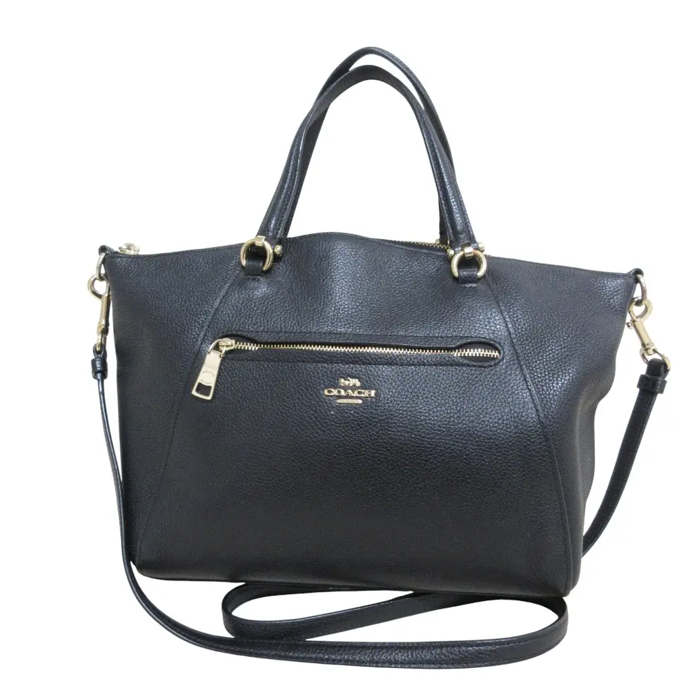 COACH コーチ サッチェル 2WAY レザー トートバッグ ショルダーバッグ 58874 ブラック