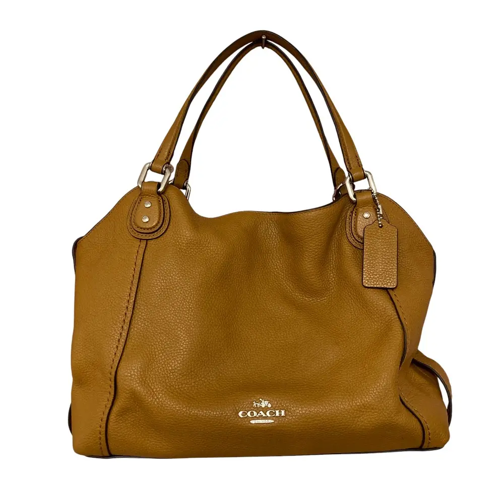 COACH コーチ イーディー レザー 2WAY ショルダーバッグ トートバッグ 57124 ブラウンの買取実績【2025年10月買取】