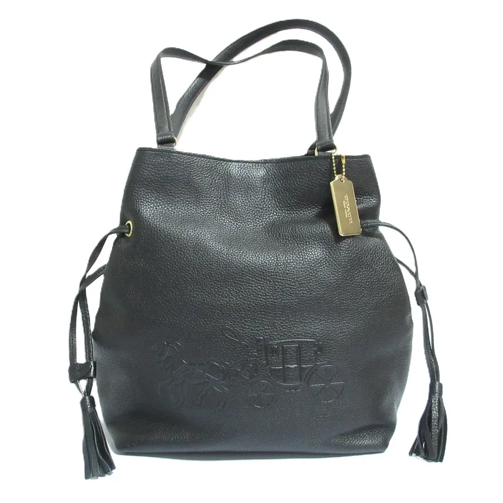 COACH コーチ アンディ レザー トートバッグ CA200 ブラック