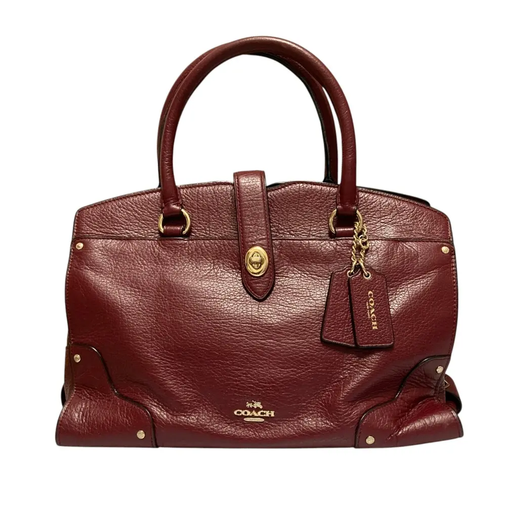 COACH コーチ マーサーサッチェル30 レザー2WAYバッグ 37575 レッドの買取実績【2026年4月買取】