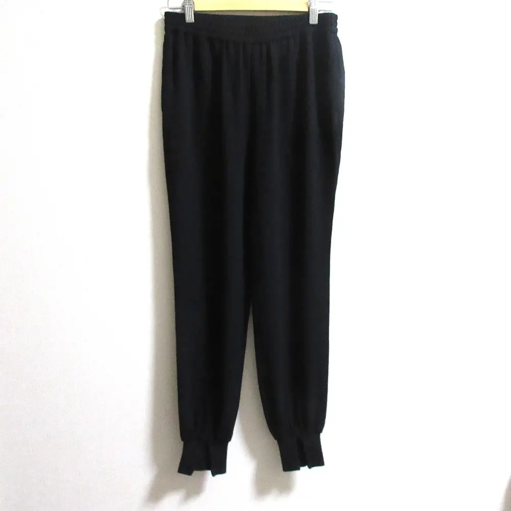 21AW col pierrot コルピエロ 裾リブ イージーパンツ サイズ38 ブラック