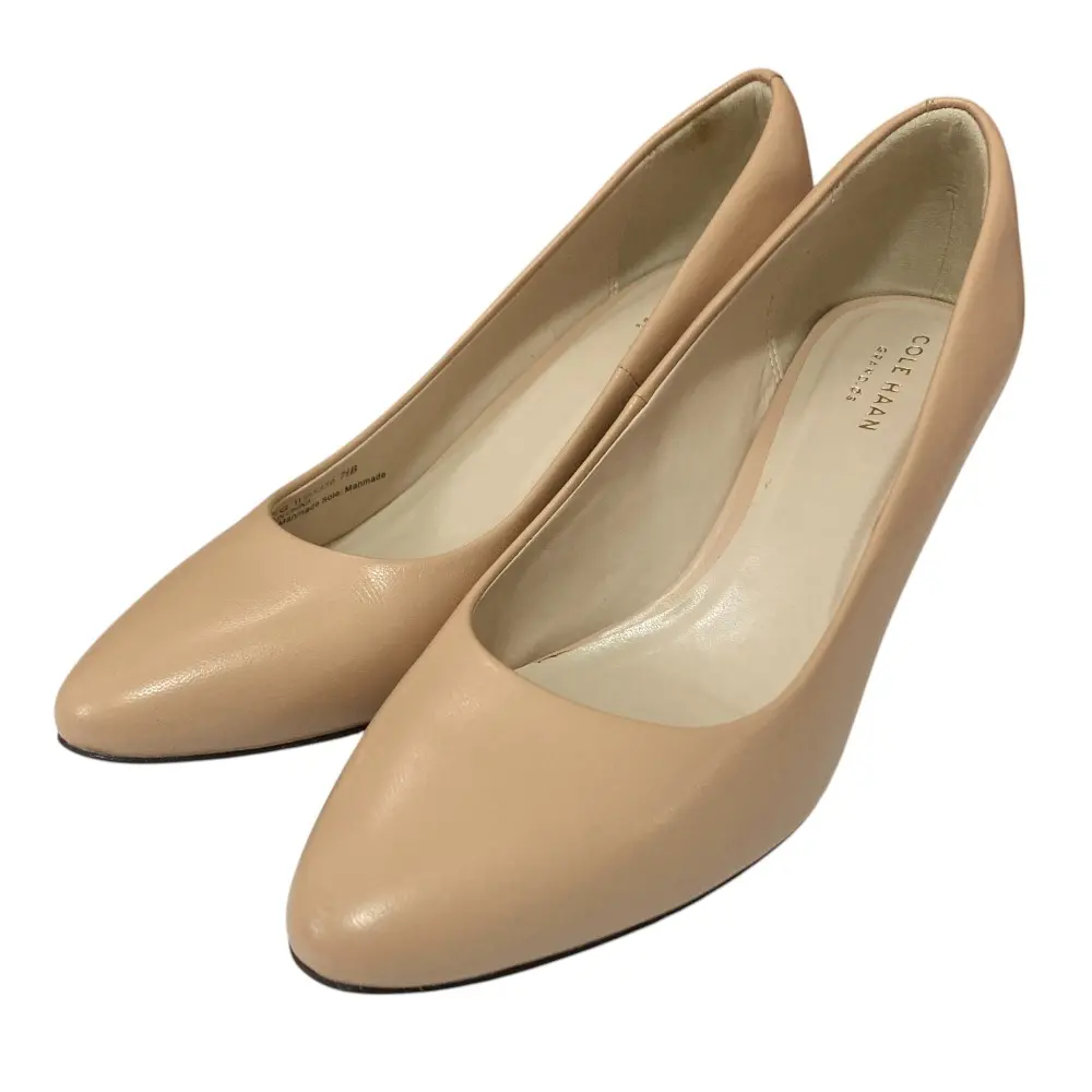 COLE HAAN コールハーン nike air ウェッジソール リボンパンプス 5B