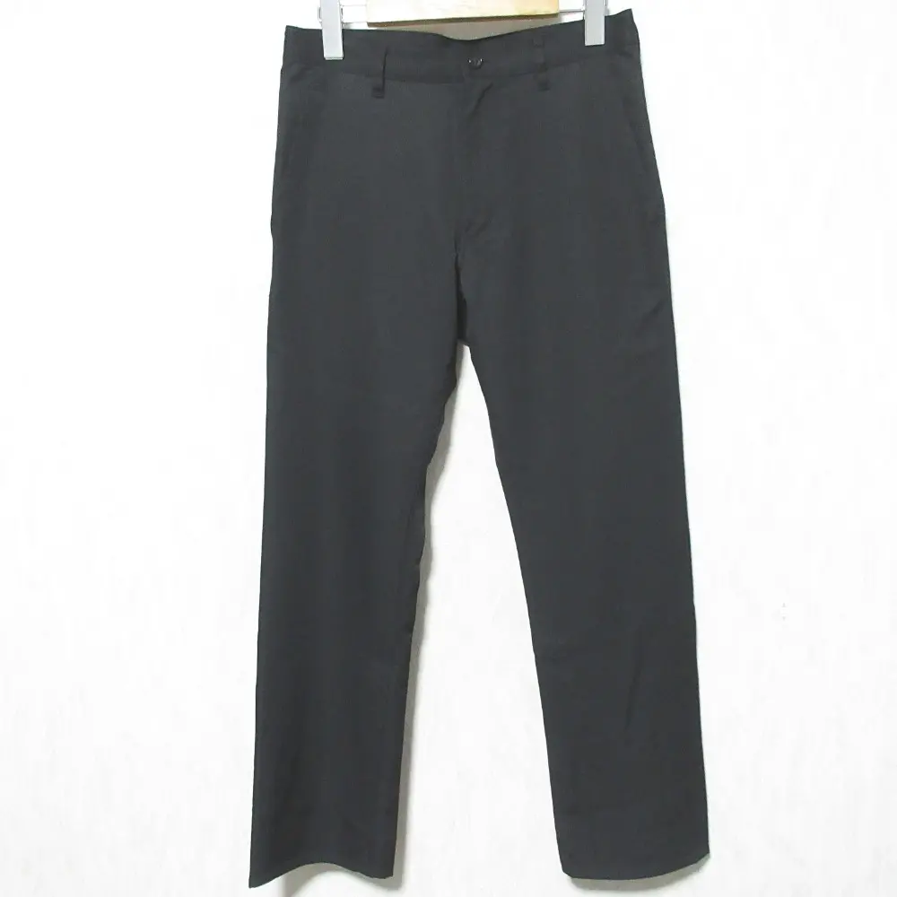 COMME des GARCONS コムコム コムデギャルソン 00s ウールギャバジン パンツ スラックス RU-P070 AD2007 S ブラック