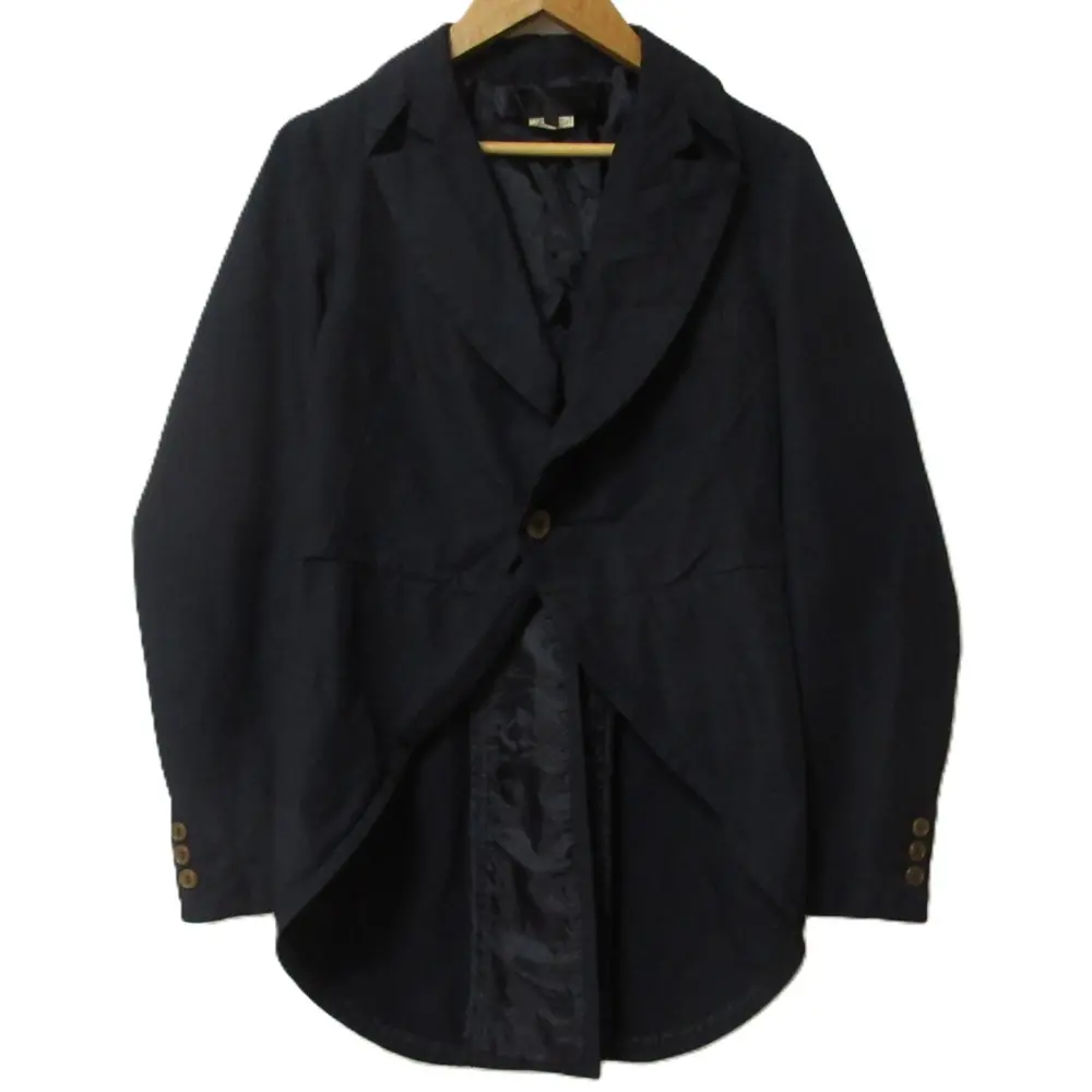 【RAKUDO】コムデギャルソン　燕尾ジャケット　AD2015 AD2015 COMME des GARCONS コムコム コムデギャルソン ポリ縮絨 燕尾