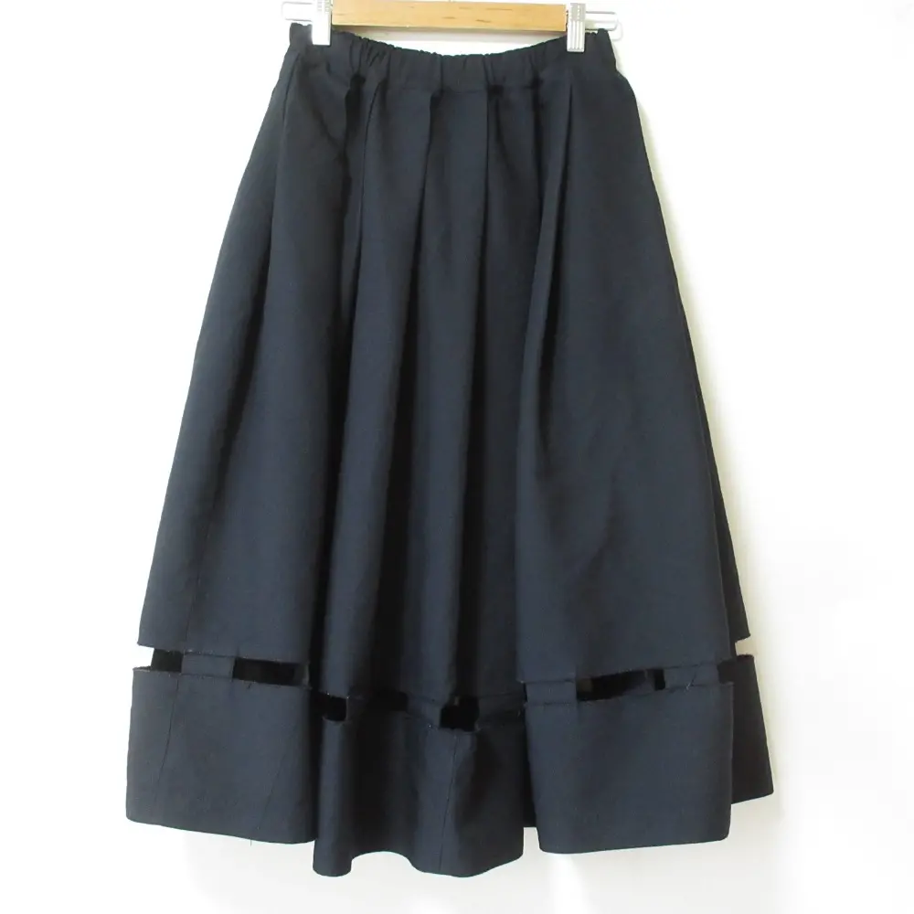 COMME des GARCONS コムコム コムデギャルソン 千鳥格子柄 ウエスト