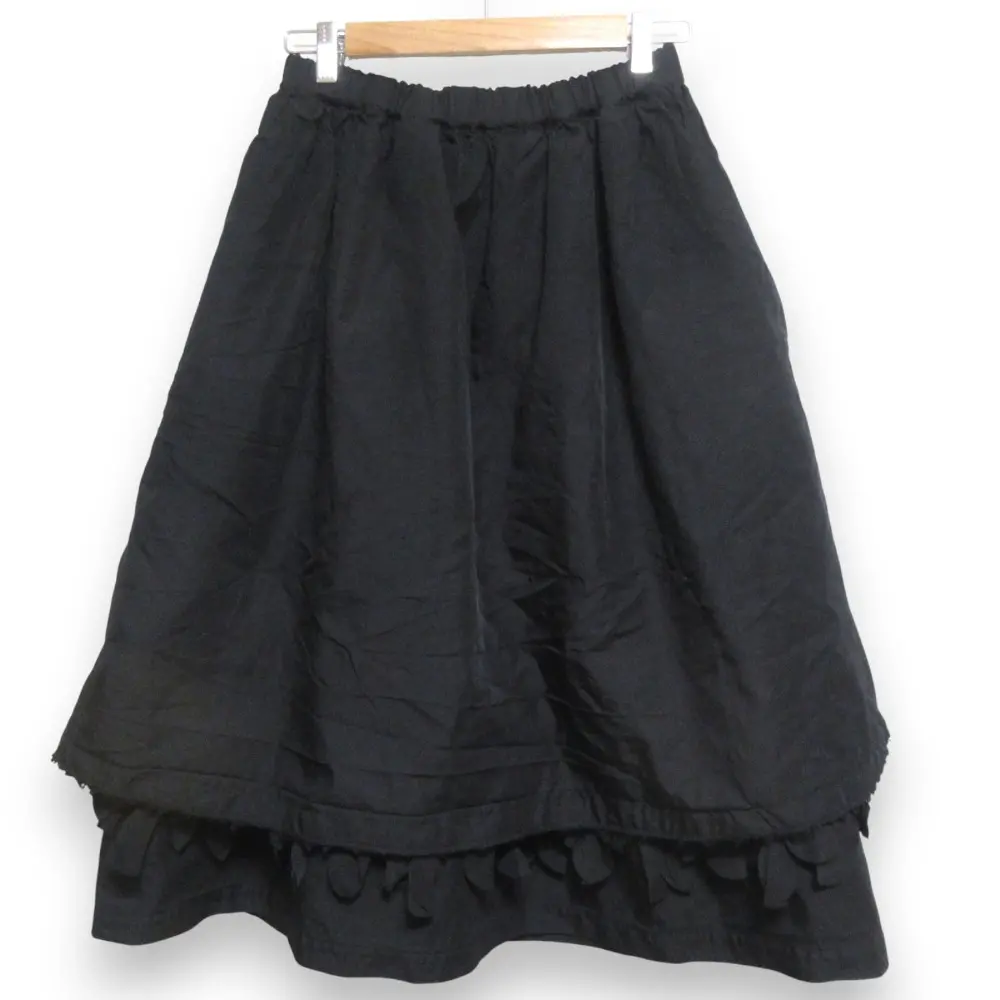 COMME des GARCONS コムコム コムデギャルソン ウール フリル イージー