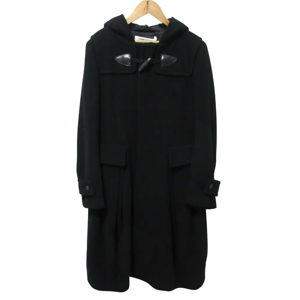 COMME des GARCONS COMME des GARCONS コムコム コムデギャルソン ダッフルロングコート S ブラックの買取実績【2025年10月買取】