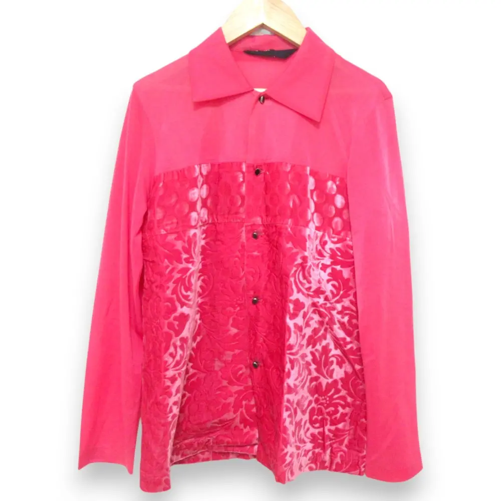 AD1995 tricot COMME des GARCONS トリココムデギャルソン ベロア切替