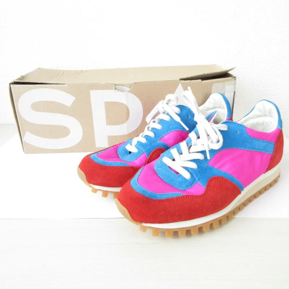 COMME des GARCONS コムデギャルソン スパルフォート ローカット スニーカー 37 23.5cm相当 ピンク