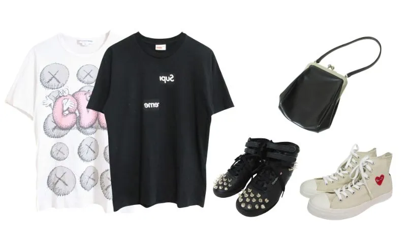 コムデギャルソンのコラボアイテムは高価買取のポイントが高いです