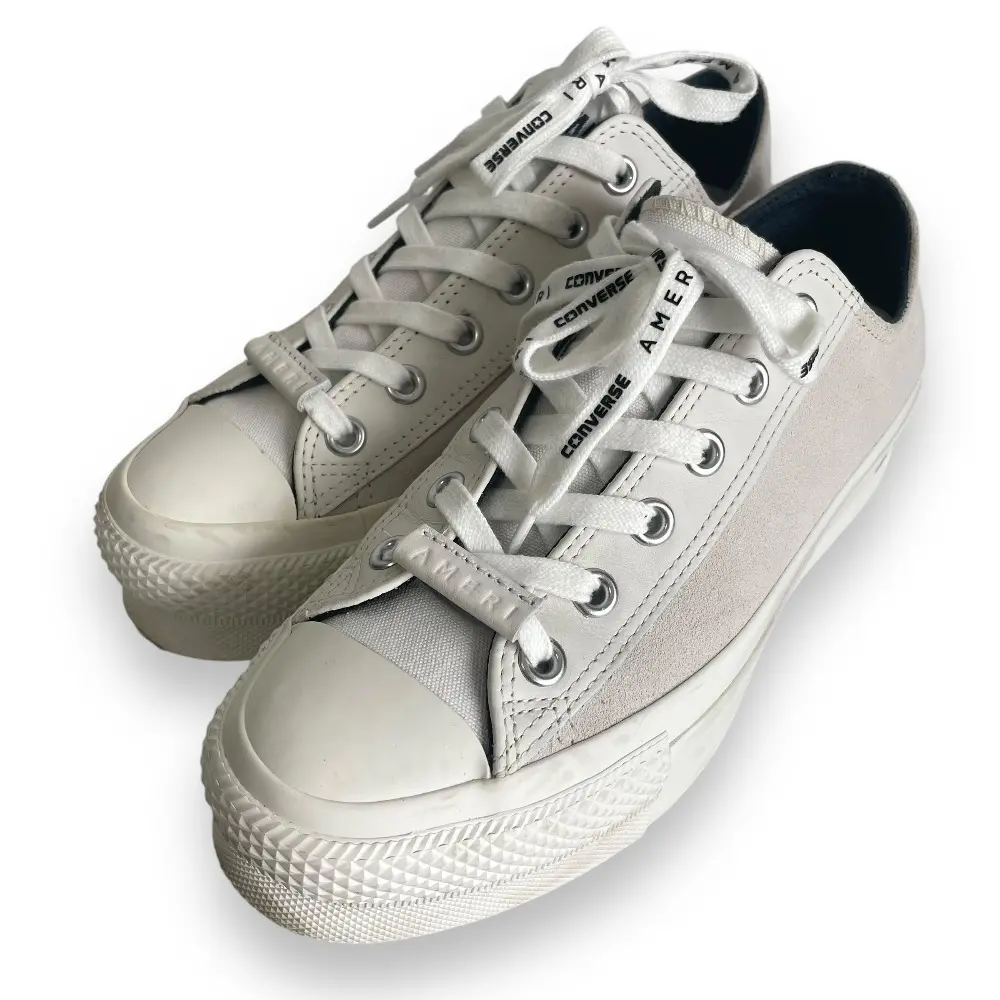 24SS CONVERSE×AMERI コンバース アメリ オールスター Lifted OX-AM ローカットスニーカー 25cm ホワイト