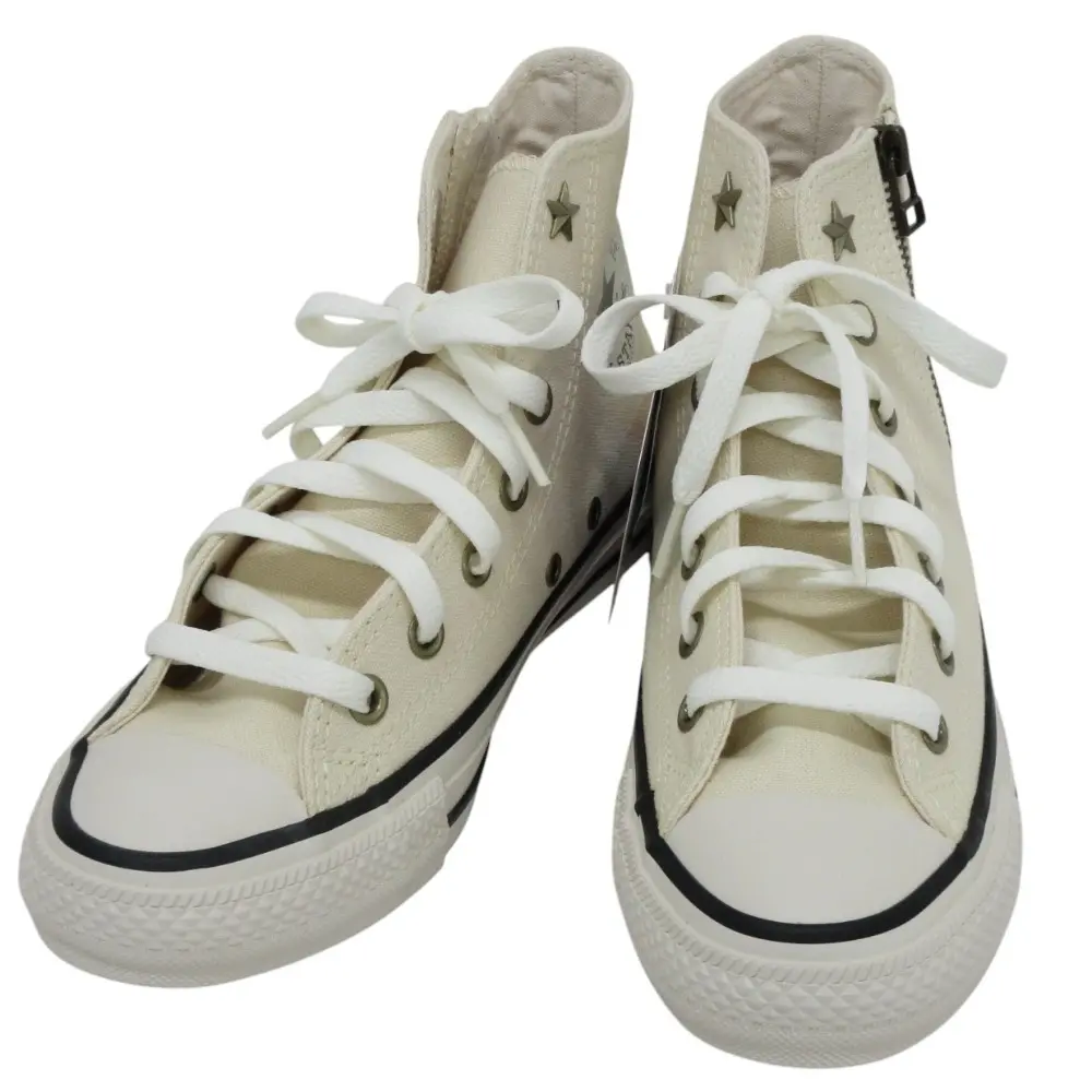 22AW converse コンバース ALL STAR AG Z HI オールスター スタッズ ハイカット スニーカー 1SD303 23.5cm ホワイト