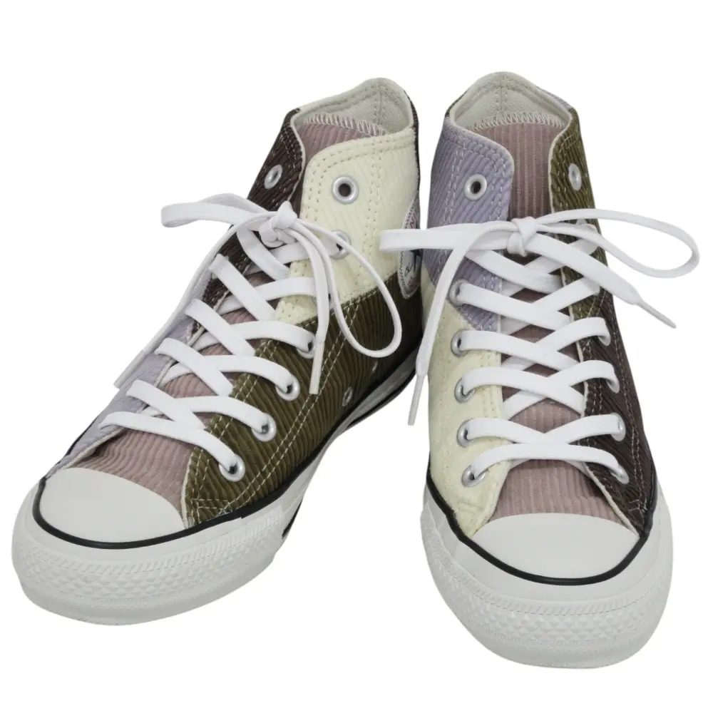 CONVERSE コンバース チャックテイラー オールスター 100 マルチコーデュロイ HI ハイカット スニーカー 23.5cm マルチカラー