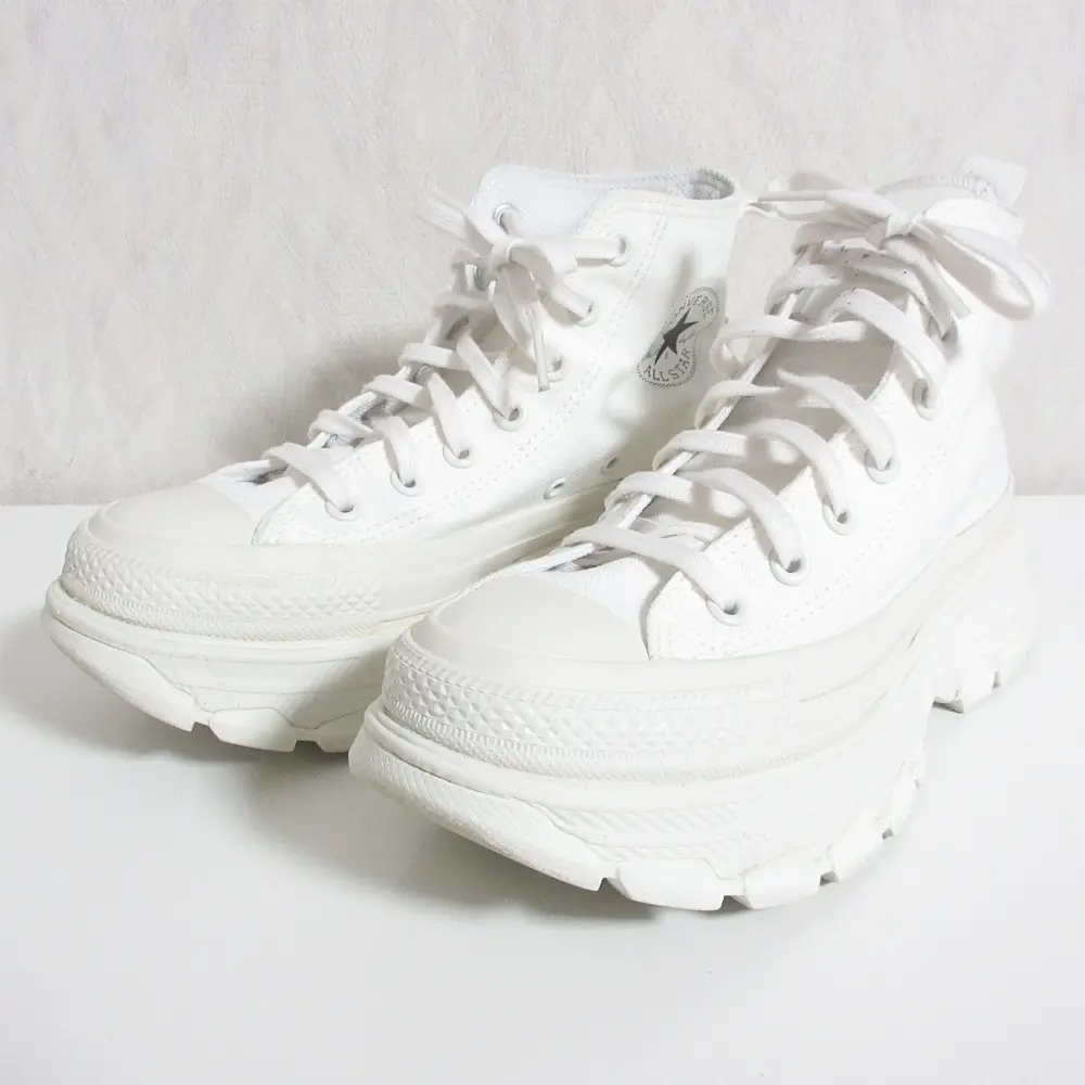 CONVERSE コンバース ALL STAR 100 TREKWAVE MN HI オールスター トレックウェーブ スニーカー 1SD188 24cm ホワイト