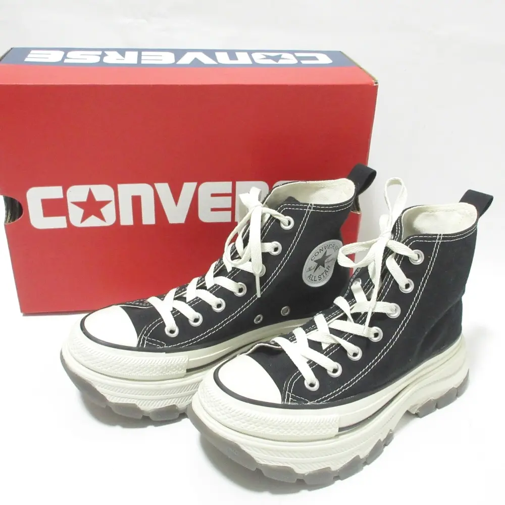 CONVERSE コンバース ALL STAR TREKWAVE CS HI オールスター トレックウェーブ CS HI ハイカット スニーカー 1SE097 23.5cm ブラック
