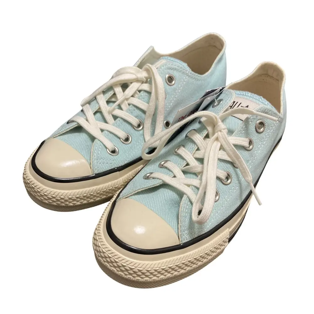 CONVERSE コンバース ALLSTAR OX オールスター カラーデニム スニーカー サイズ24.5cm ライトブルー