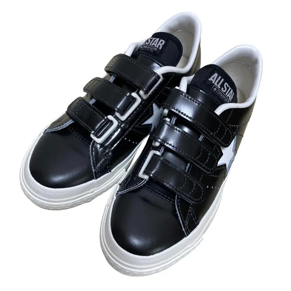 CONVERSE ONE STAR コンバース ワンスター スニーカー シューズ J V-3 サイズ23cm ブラック×ホワイト