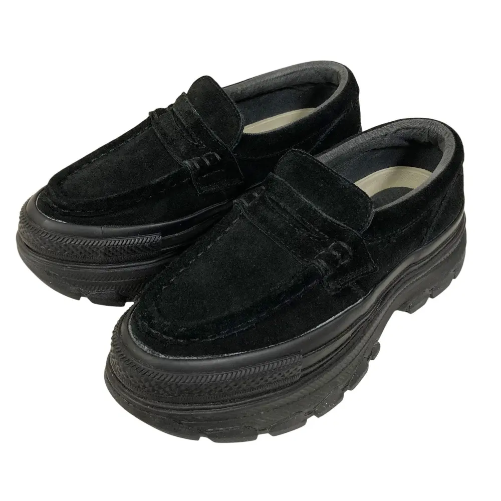 CONVERSE ALL STAR コンバース オールスター TREKWAVE LOAFER 厚底 ローファー スリッポン スニーカー 24cm ブラック