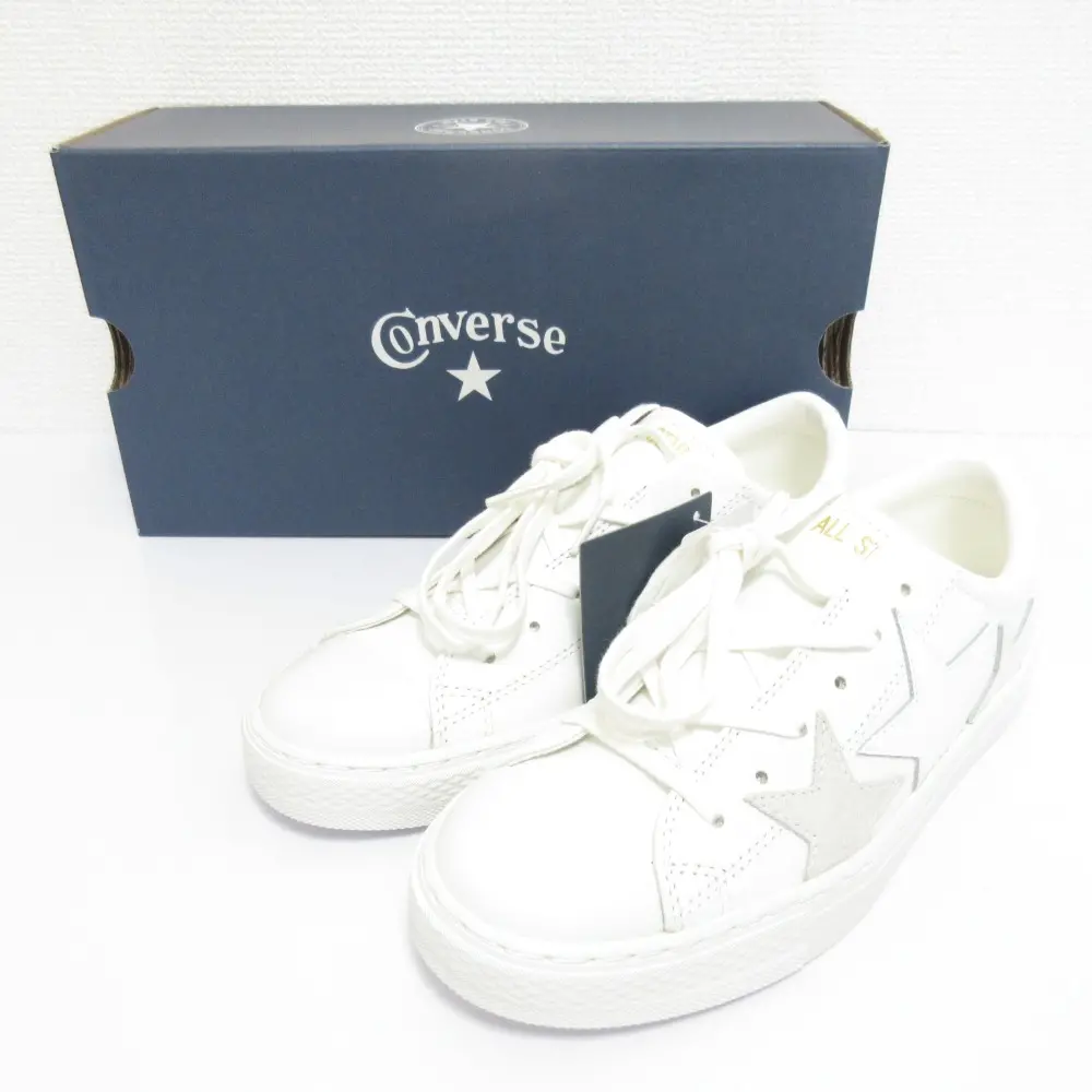 CONVERSE コンバース ALL STAR COUPE TRIOSTAR OX オールスター クップ トリオスター ローカット スニーカー 23cm ホワイト