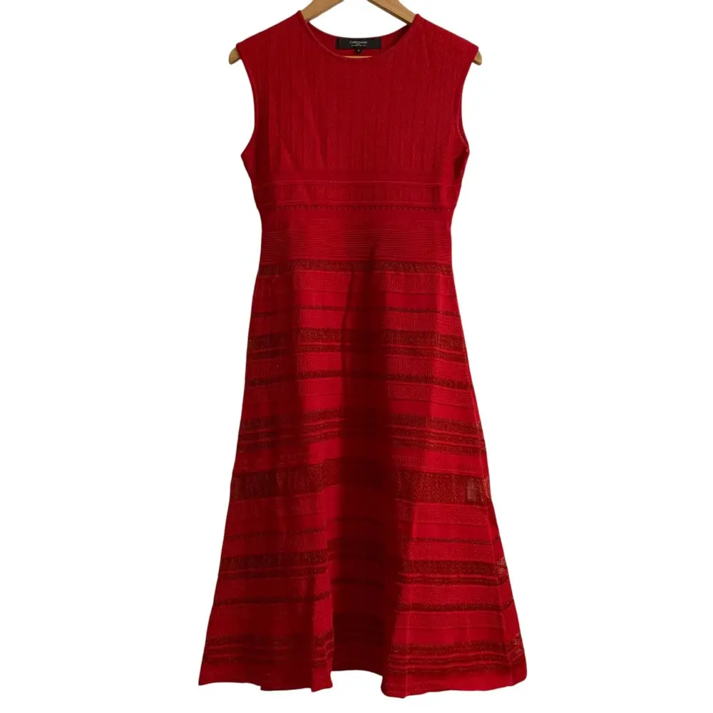 23AW CORCOVADO コルコバード ストレッチ 七分袖 リブニット