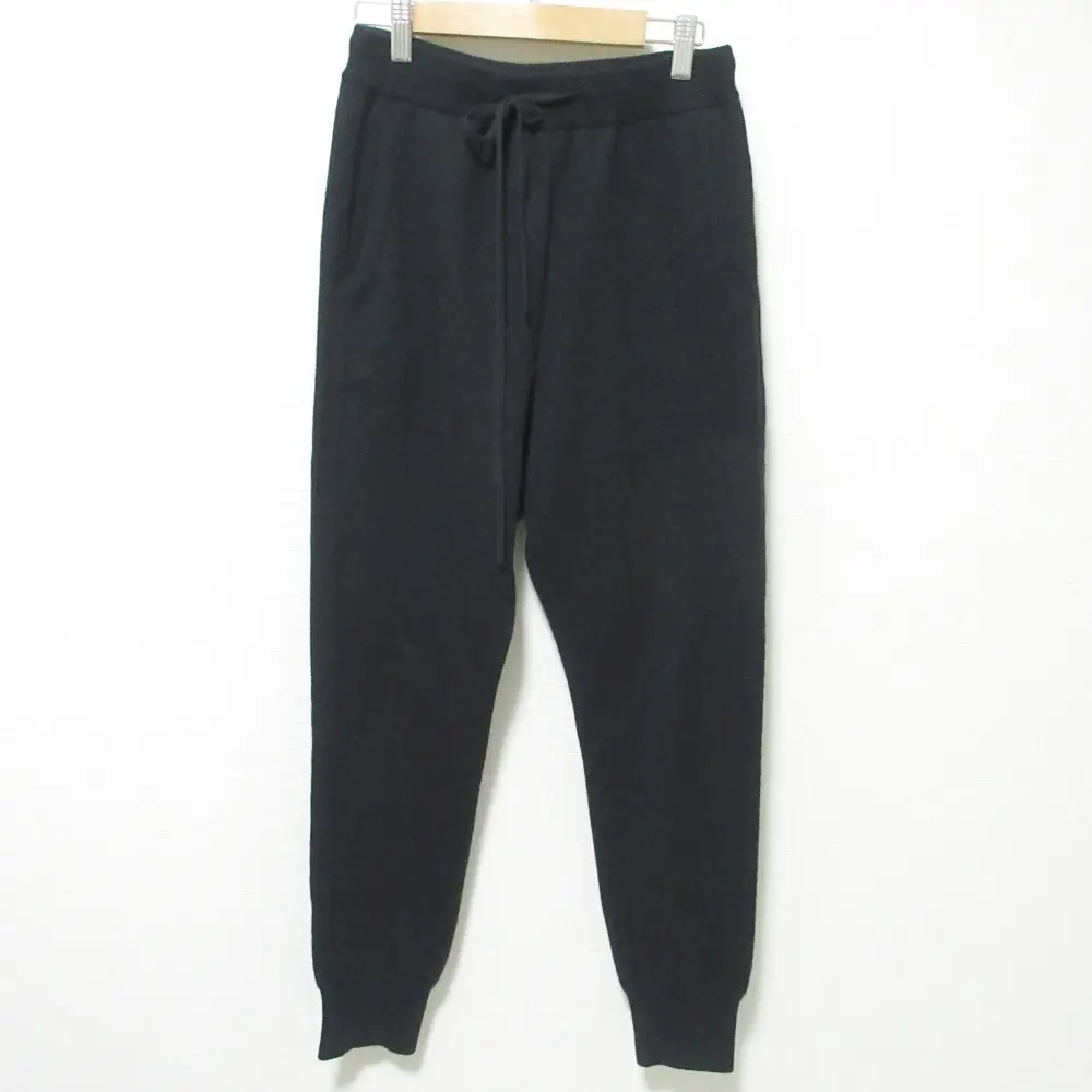 Cruciani クルチアーニ カシミヤブレンド ニット イージーパンツ ブラック