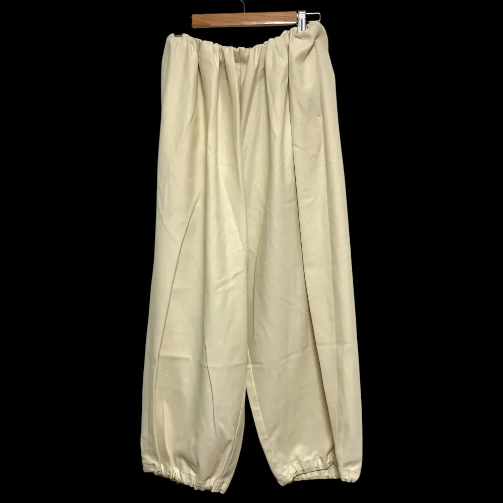 25SS Curensology カレンソロジー コットンツイルドロストパンツ サイズF ライトベージュ