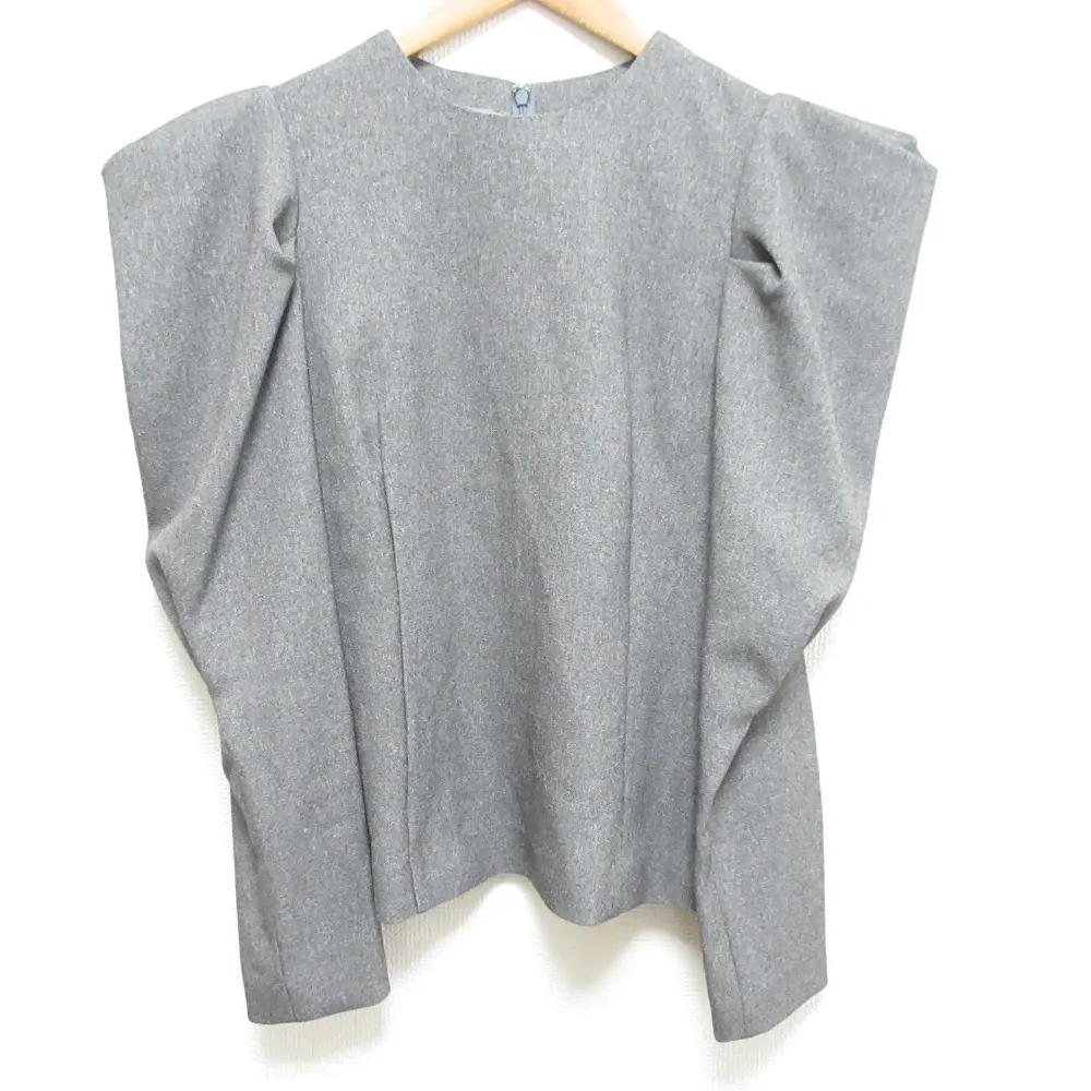 cygne シーニュ manon とんがりパフ シャツ ブラウス トップス サイズ2 グレー
