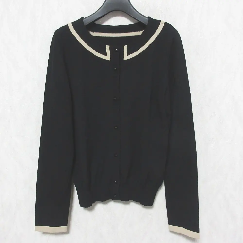 DAISY LIN FOXEY デイジーリン フォクシー トロンプルイユ カーディガン 32250 38 ブラック