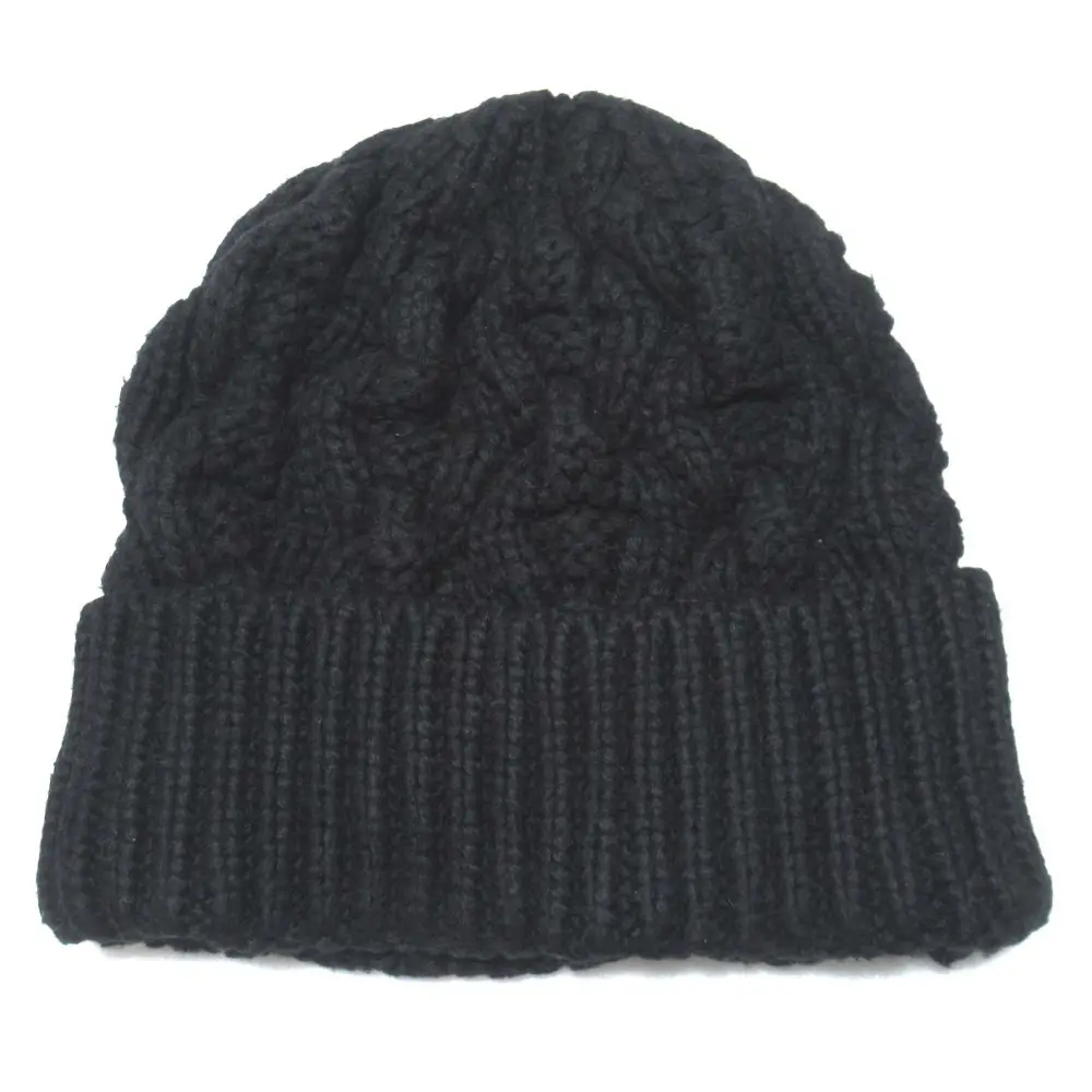 DAISY LIN for FOXEY デイジーリン フォーフォクシー DAISY Kogao Cap ニットキャップ ニット帽子 34594 ブラック