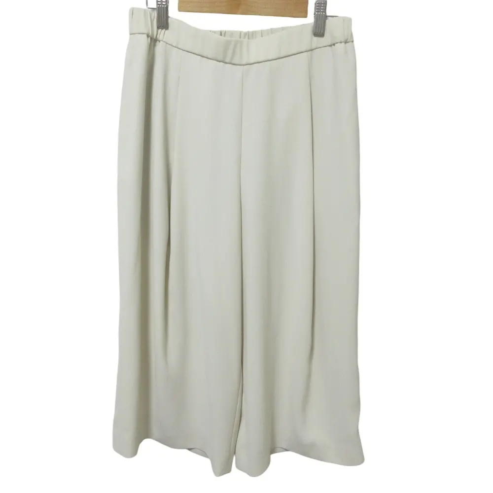 DAISY LIN デイジーリン フォクシー ウォッシャブルデイジーシャラシャラパンツ クロップドパンツ 06013-DLPFI06L F アイボリー