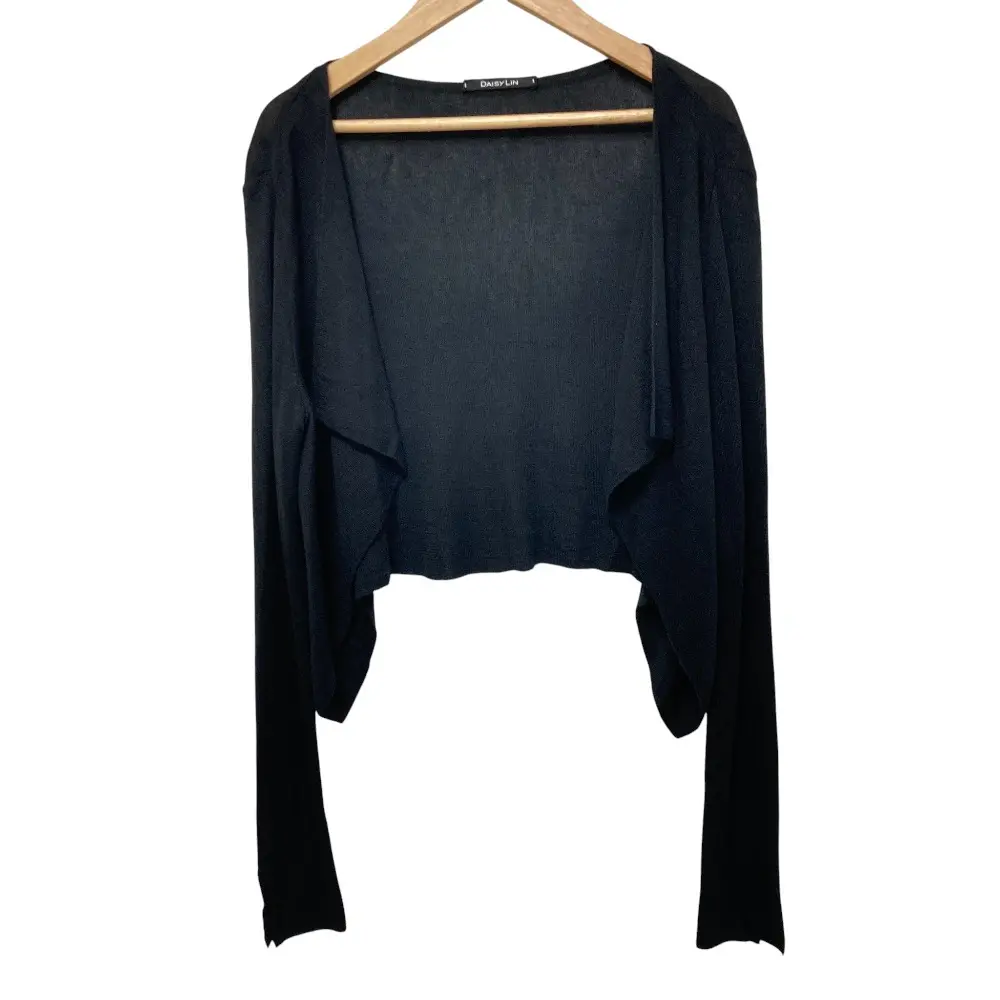 DAISY LIN デイジーリン フォクシー Seaweed Cardigan カーディガン 06165 サイズ40 ブラック