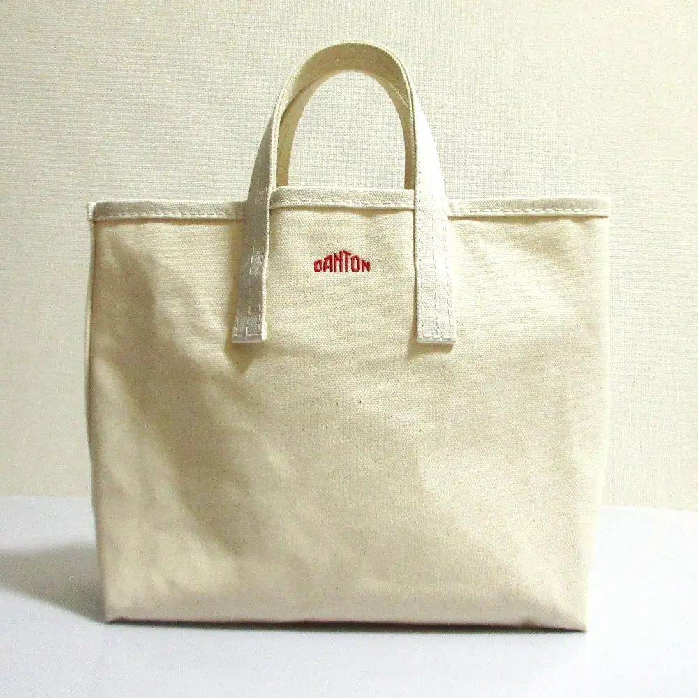 DANTON ダントン コットンキャンバス トートバッグ エクリュ