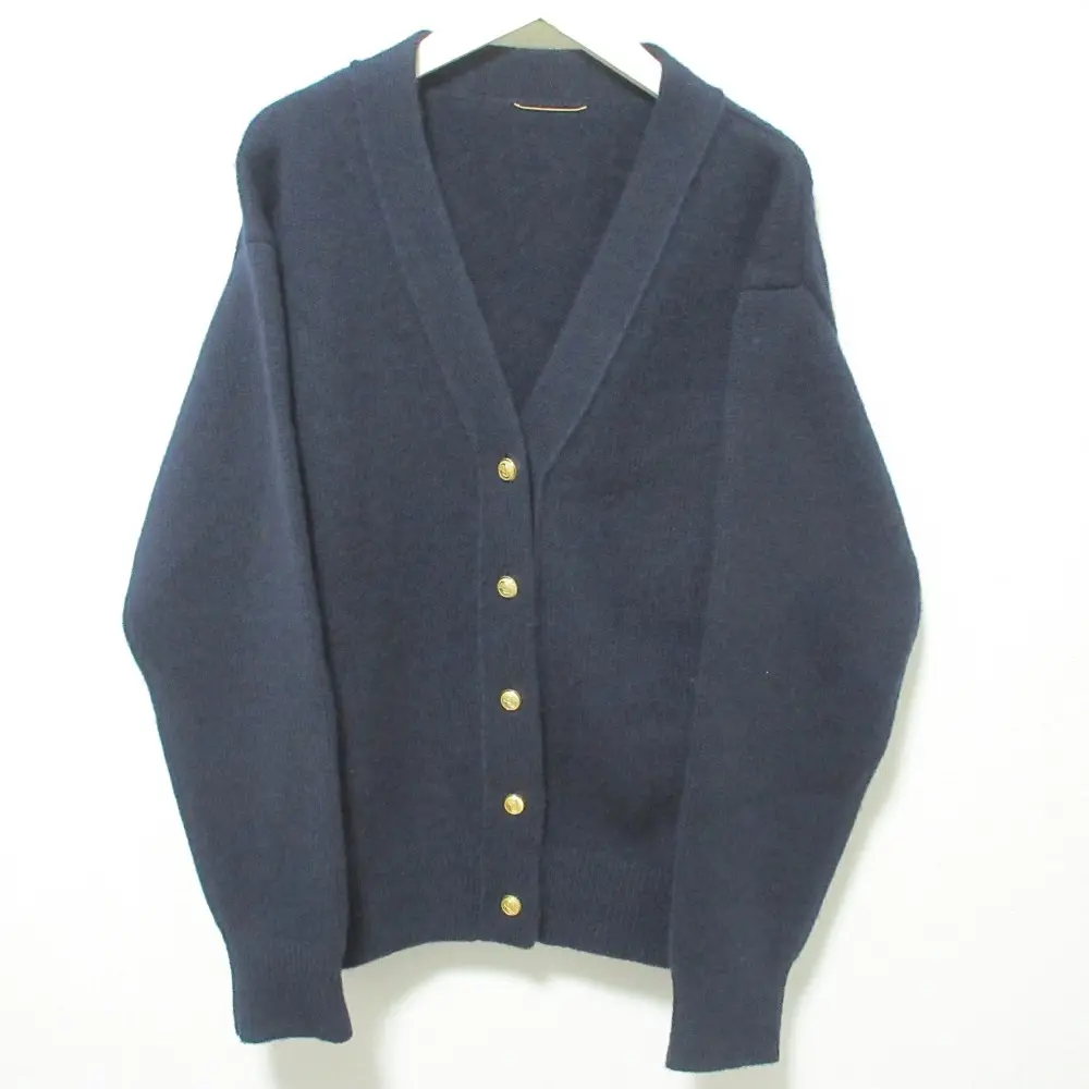 Deuxieme Classe ドゥーズィエムクラス バイカラー 金釦 Vネック