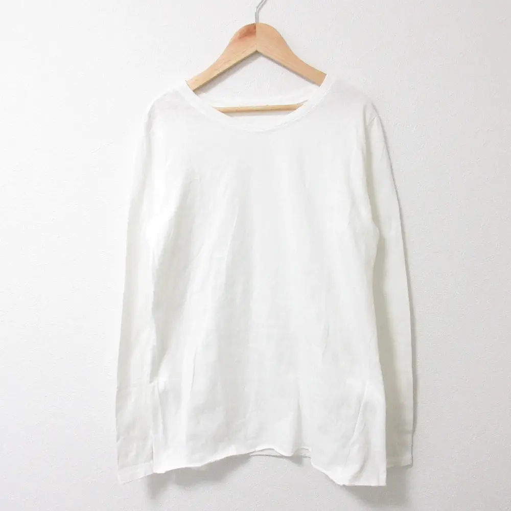 22AW Deuxieme Classe ドゥーズィエムクラス grace プルオーバー ロングスリーブ クルーネック カットソー 22070520711030 ホワイト