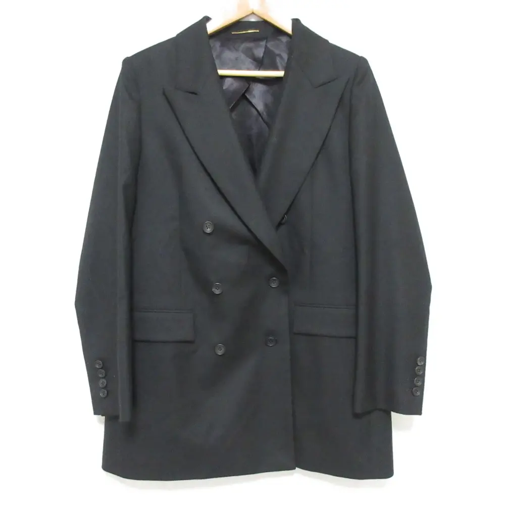 22AW Deuxieme Classe ドゥーズィエムクラス ダブルブレステッド ブレザージャケット テーラードジャケット ブラック