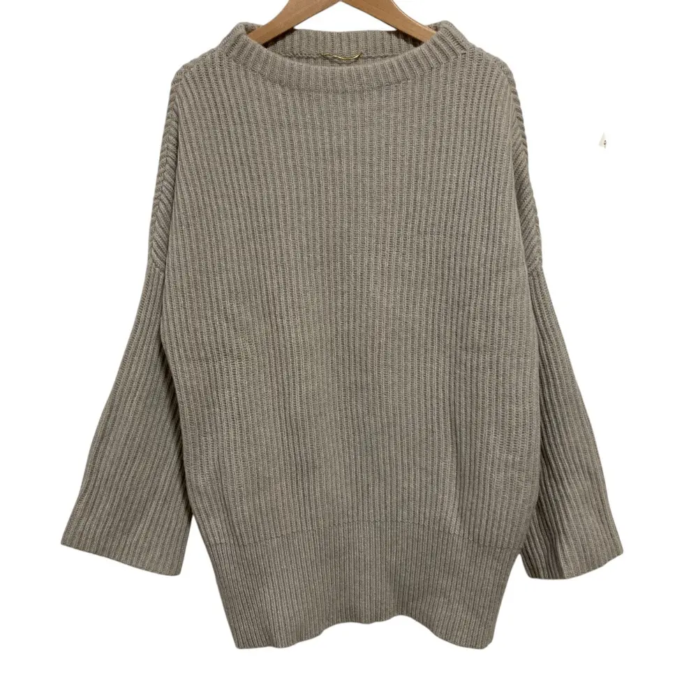 Deuxieme Classe ドゥーズィエムクラス カシミヤブレンド アゼプルオーバー ニット セーター グレージュ