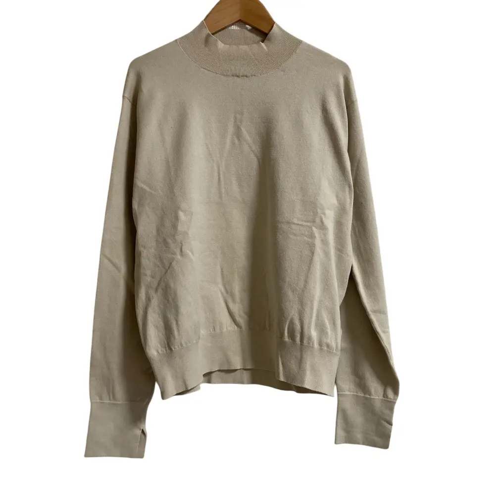 21AW Deuxieme Classe ドゥーズィエムクラス ボトルネックニット ベージュ